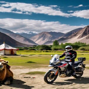 Unveiling the Hidden Charms of the Garden of Ladakh: A Travel Guide to Nubra Valley by Bike Rent Wala